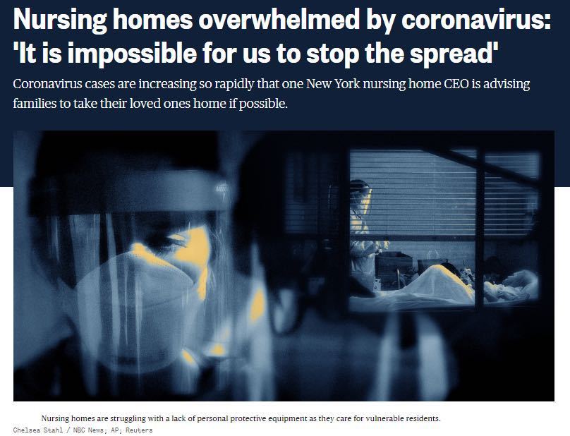 疫情美国养老机构死亡人数一月翻9倍 揭开防疫乱象“冰山一角”