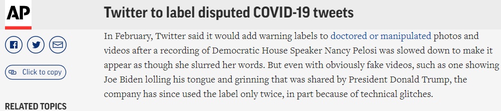 特朗普推特疫情信息发布新规来了！特朗普这下......