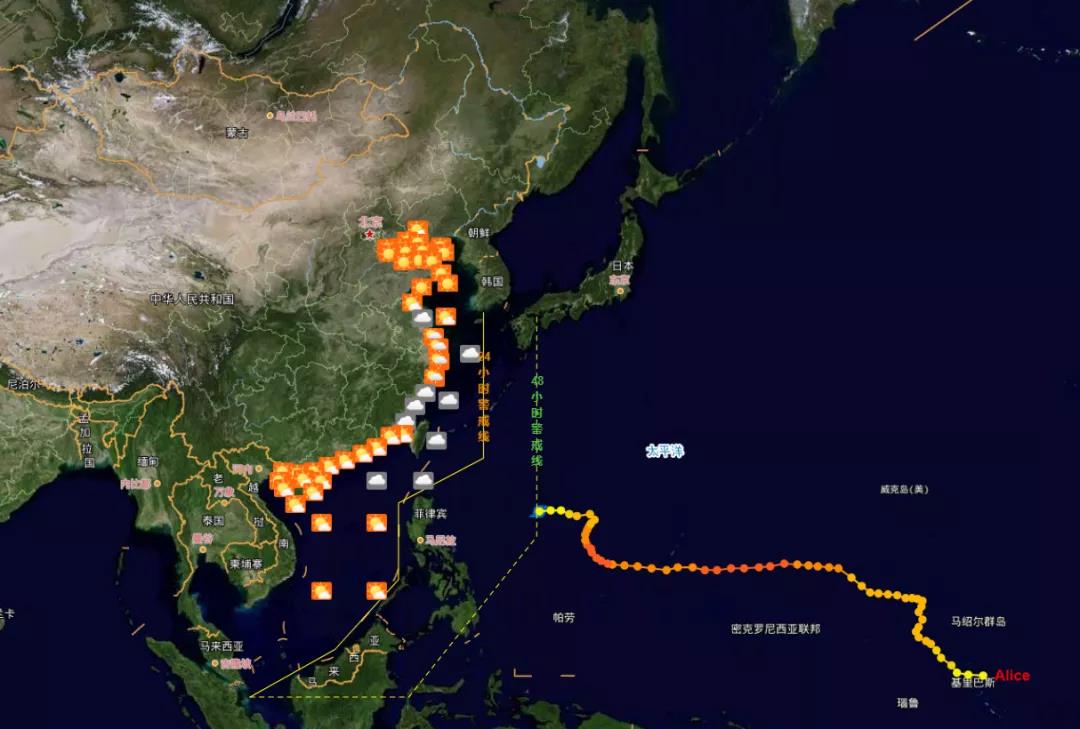 台风今年1号台风“黄蜂”于12日晚生成