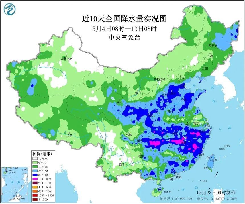 大暴雨注意！今夜到明天，南方局地有暴雨、大暴雨，谨防地质灾害！