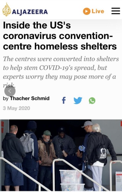 央视新闻美国疫情中无处安放的流浪群体