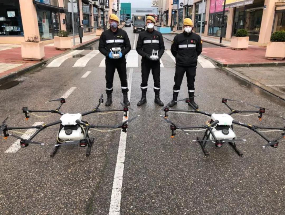 无人机美公司研制消毒无人机防新冠 外观像极了大疆MG-1植保无人机