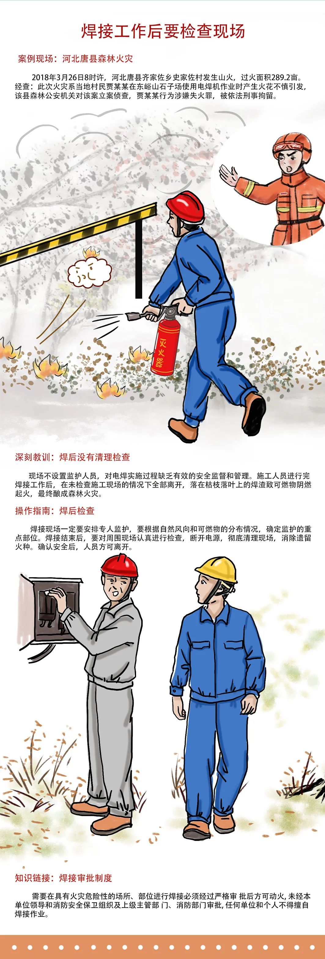 森林火灾应急科普丨焊花:森林火灾的又一元凶