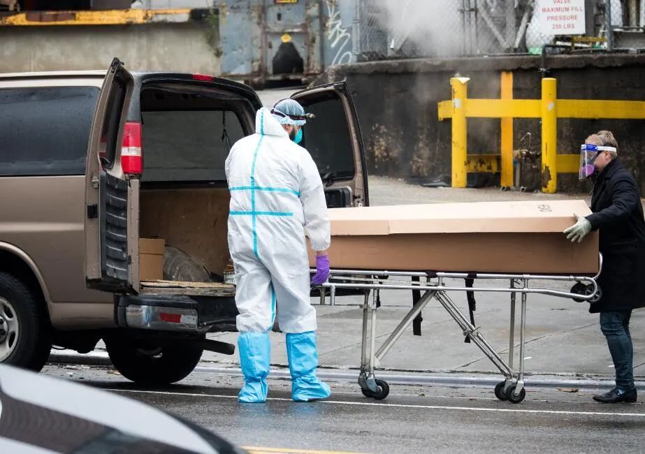 疫情美国疫情期间存尸卡车消毒后可再用于食品运输