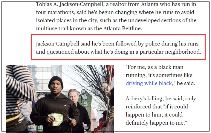 跑步爱跑步的美国黑人现在都在盘算：怎么跑才不会被打死？