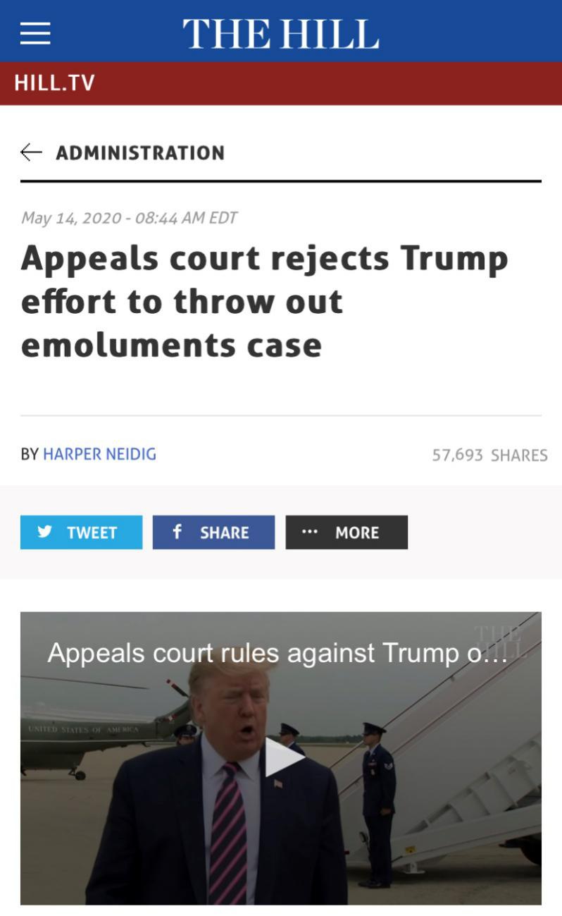 特朗普北美观察丨官司难逃 美法院重启特朗普违宪诉讼