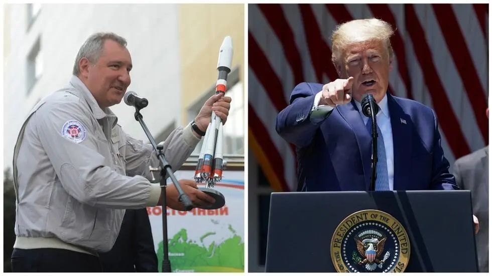 导弹听完特朗普的话,俄航天局局长:好,我们投降……