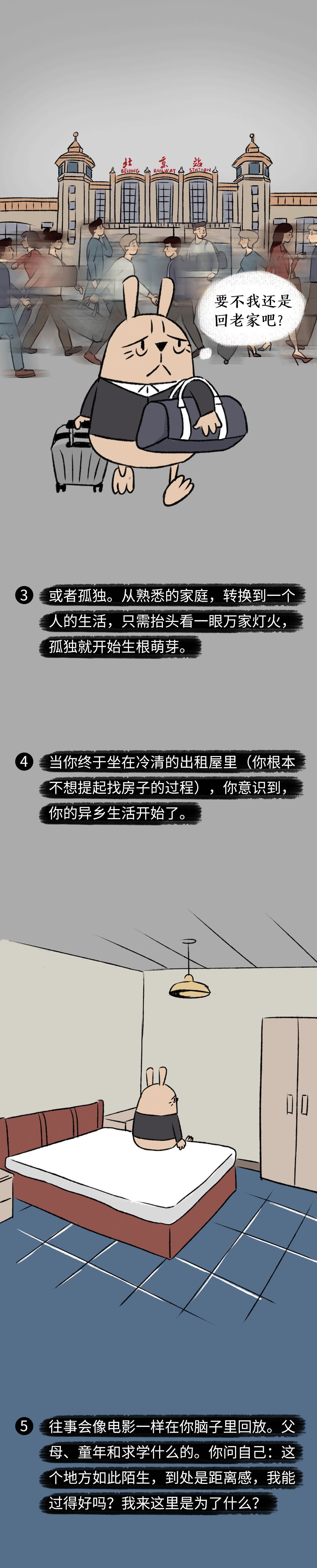 兔子晚上我哭成一个怂包，第二天醒来又变回一个战士