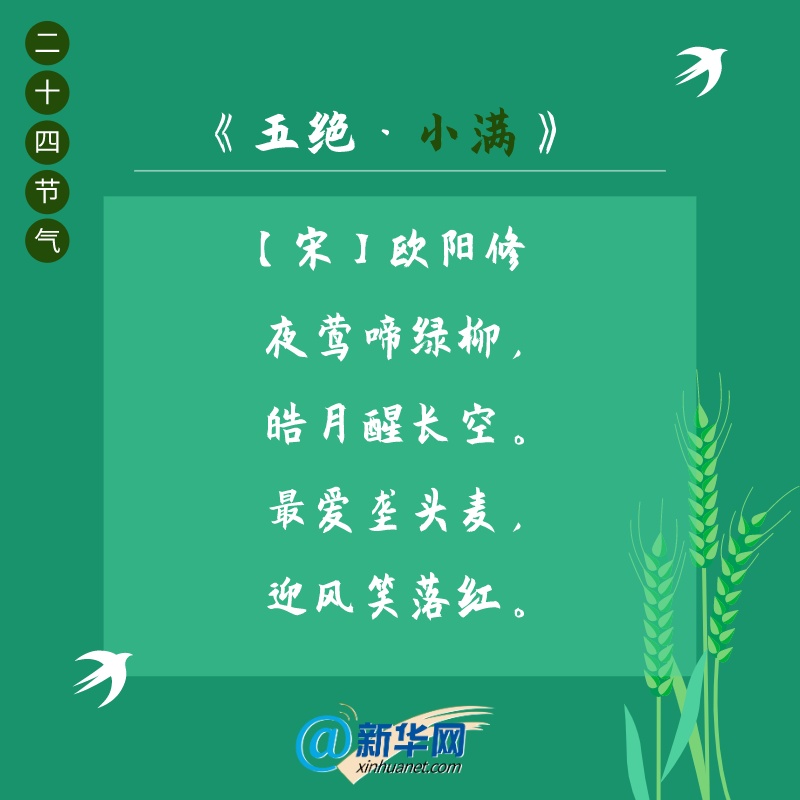 二十四节气诗意节气|小满，遇见最美初夏