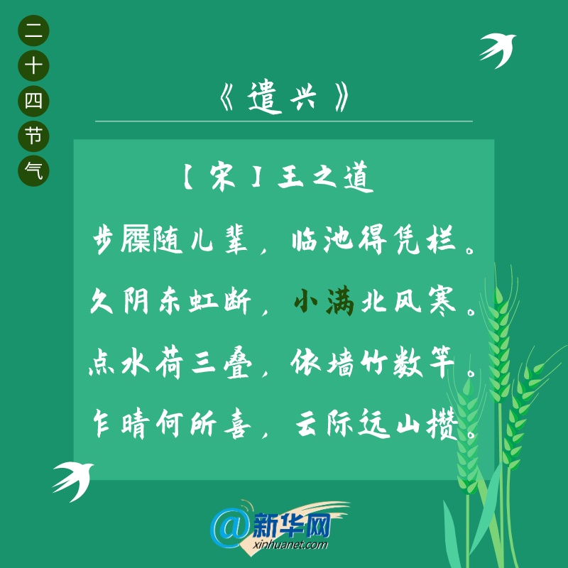 二十四节气诗意节气|小满，遇见最美初夏