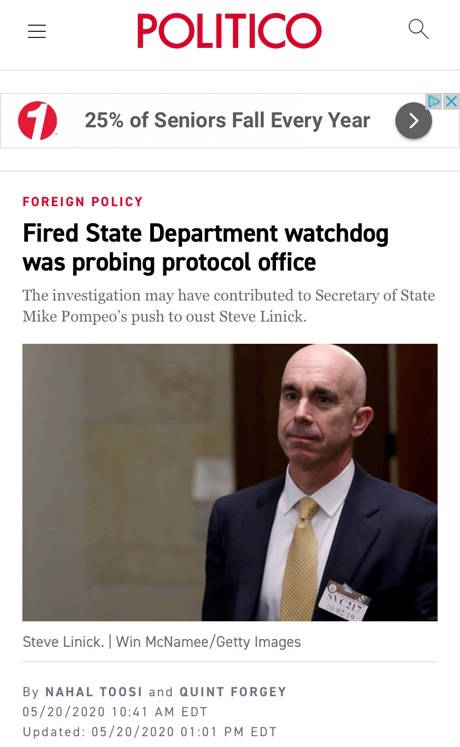 特朗普“开除门”持续发酵，特朗普、蓬佩奥不当行为触众怒