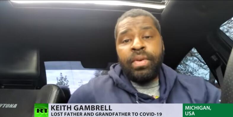 疫情俄媒讲述疫情下的美式悲剧：男子祖父先感染新冠死亡，父亲几小时后去世，母亲也被拒检测