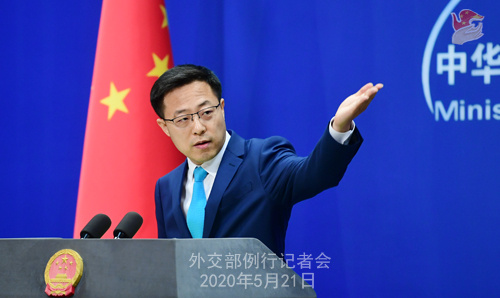 美国政府蓬佩奥的谎言在国际上已经破产 赵立坚“灵魂”三问美国政府