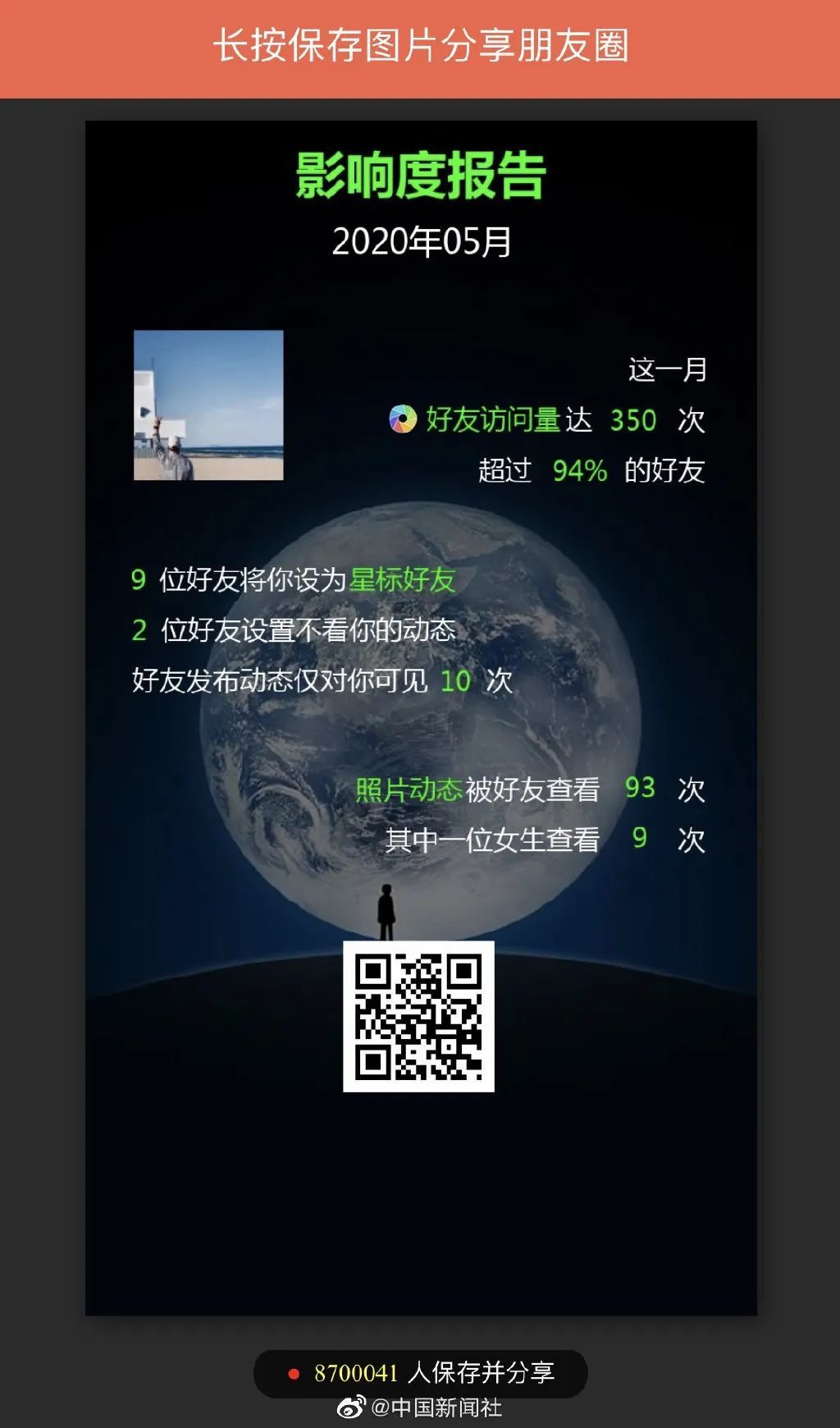 移动互联网朋友圈被“影响度报告”刷屏？微信回应