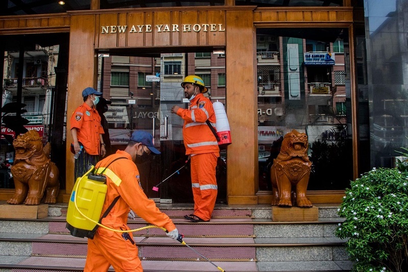 肺炎缅甸连续超过五天无本地新增新冠肺炎确诊病例