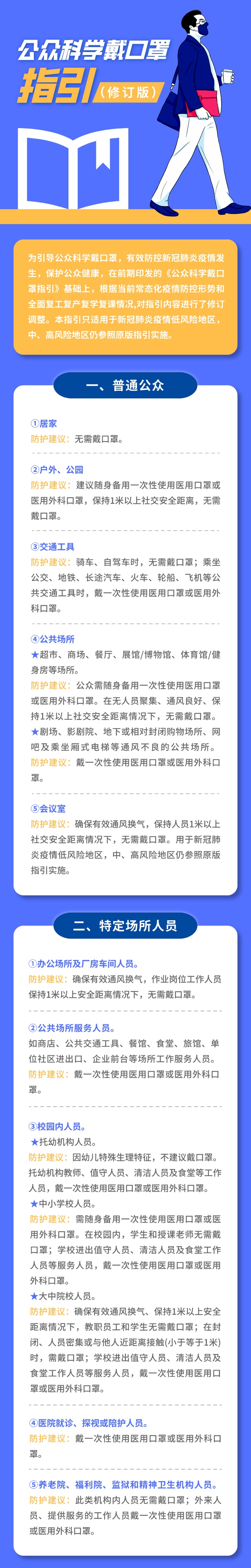 口罩天热了,摘不摘口罩?官方指引来了!