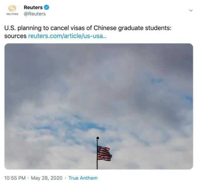 美国政治|美国考虑取消数千名中国研究生签证？我外交部：赤裸裸的政治迫害和种族歧视