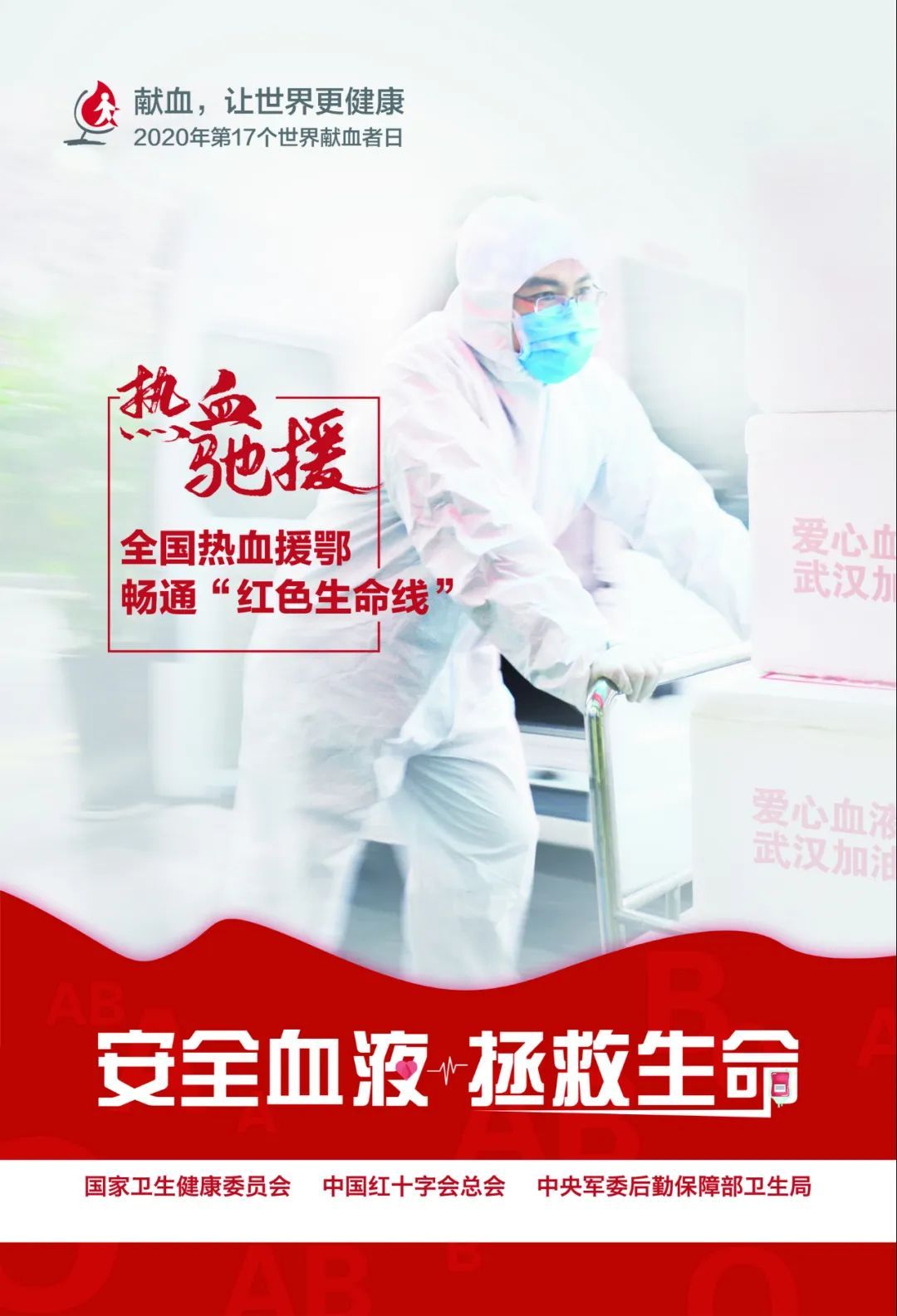 世界献血者日|2020年世界献血者日宣传海报正式发布