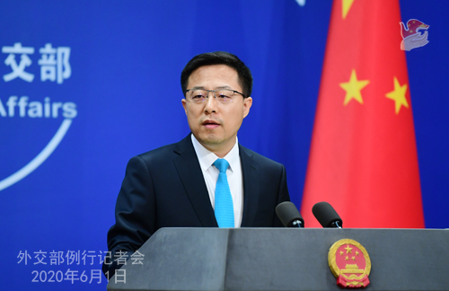 国际|赵立坚回击美称中国无能致全世界受难：中美两国谁无能，让数字说话！