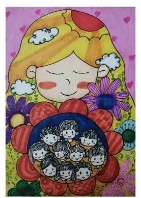 教育|超治愈的儿童画来了！孩子画笔下的老师竟然这么美！丨特别关注