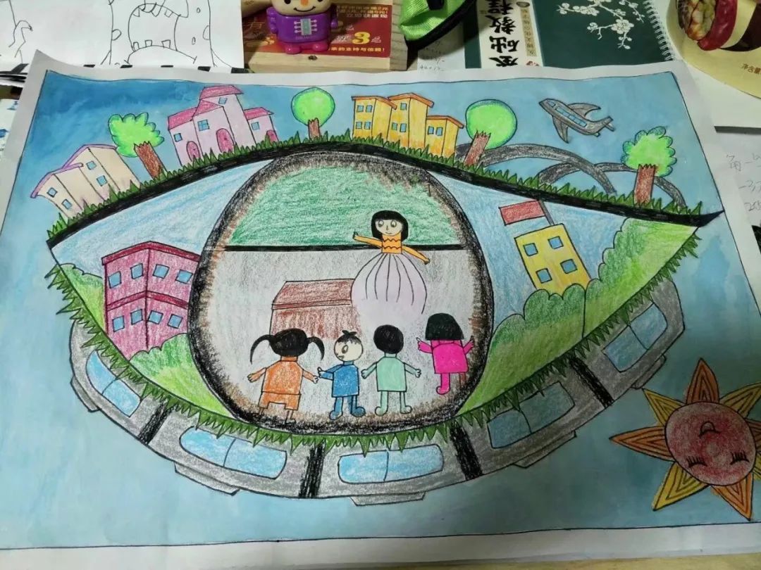 教育|超治愈的儿童画来了！孩子画笔下的老师竟然这么美！丨特别关注