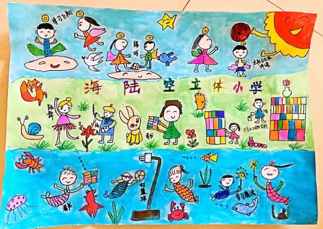 教育|超治愈的儿童画来了！孩子画笔下的老师竟然这么美！丨特别关注