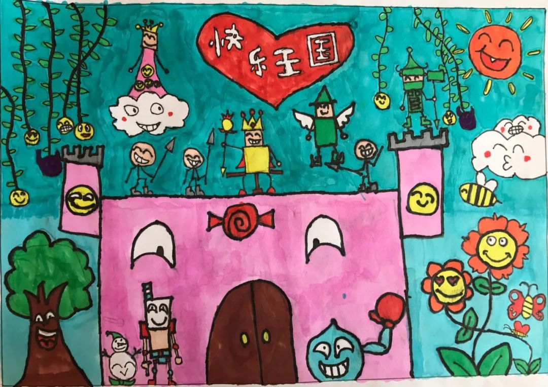 教育|超治愈的儿童画来了！孩子画笔下的老师竟然这么美！丨特别关注