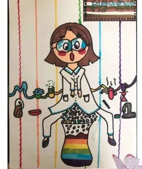 教育|超治愈的儿童画来了！孩子画笔下的老师竟然这么美！丨特别关注