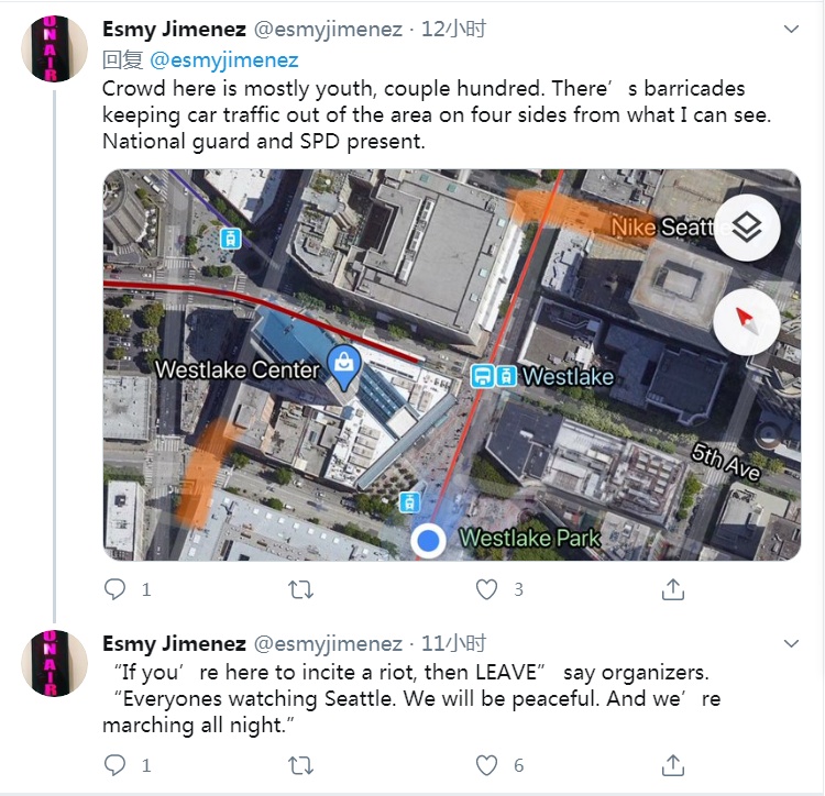 西雅图|“国民警卫队来了,西雅图抗议平静了”