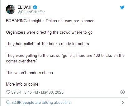 国际|美国至少6城骚乱惊现砖头！谁放的？