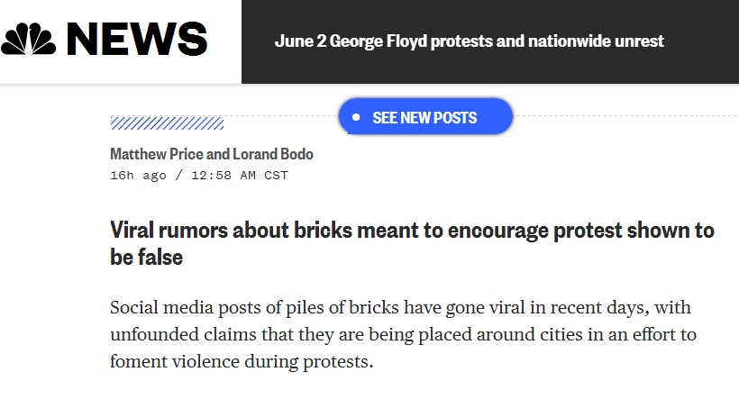 国际|美国至少6城骚乱惊现砖头！谁放的？