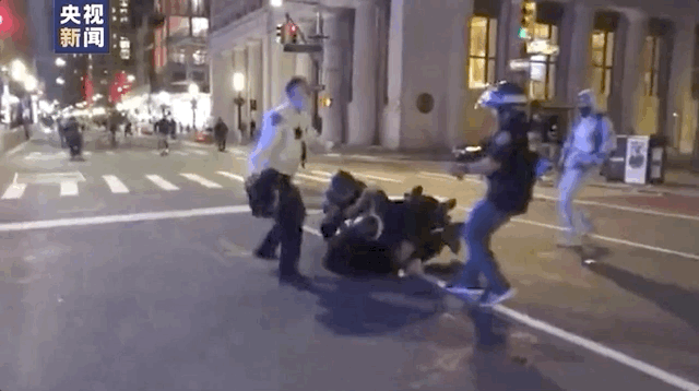 央视新闻|美国:“抗议”愈演愈烈“抗疫”雪上加霜