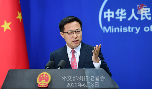 中国经济网|英国首相约翰逊称准备修改涉港移民法规，赵立坚回应