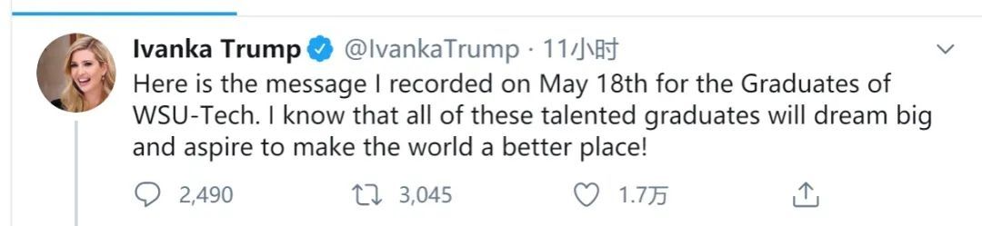 伊万卡·特朗普|没想到，伊万卡还受到总统父亲这种影响！