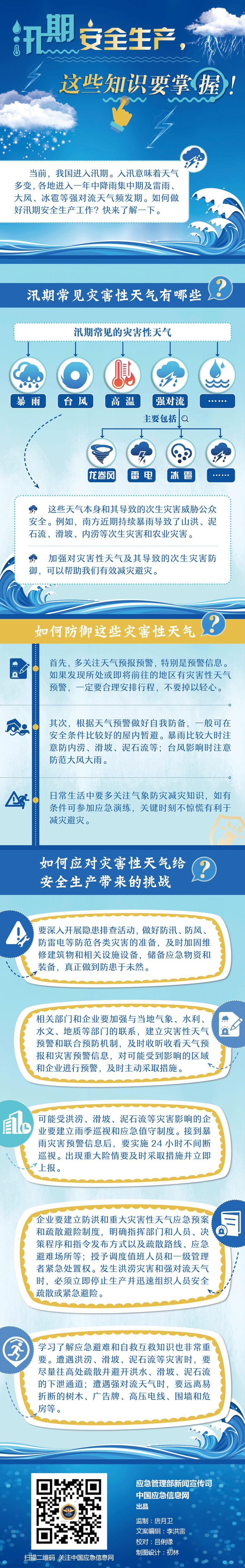 社会|应急科普丨汛期安全生产，这些知识要掌握！