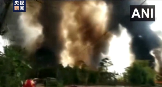 国际社会|印度阿萨姆邦一油井起火 附近1600余户居民被转移