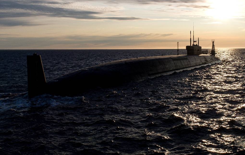 海军|俄最新型战略核潜艇“弗拉基米尔大公”号入役俄海军