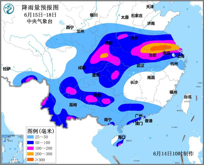 天气|影响范围广 持续时间长 伴有强对流天气气象专家详解15日起新一轮强降雨天气过程