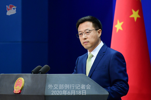 中国经济网|“2020年维吾尔人权政策法案”签署成法，美方将承担什么后果？外交部发言人赵立坚回应