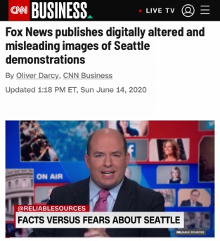 福克斯|北美观察丨美警察联手右翼媒体 制造虚假信息“妖魔化”示威者