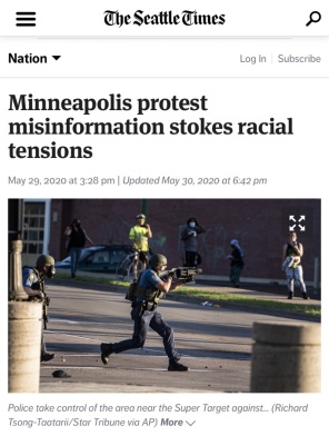 福克斯|北美观察丨美警察联手右翼媒体 制造虚假信息“妖魔化”示威者