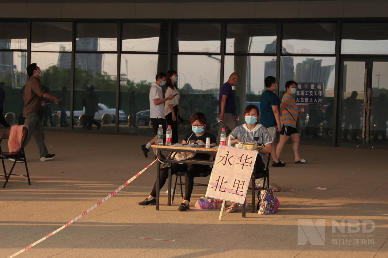 |图集 | 咽拭子样本10秒采集 北京大兴区部分社区免费核酸检测