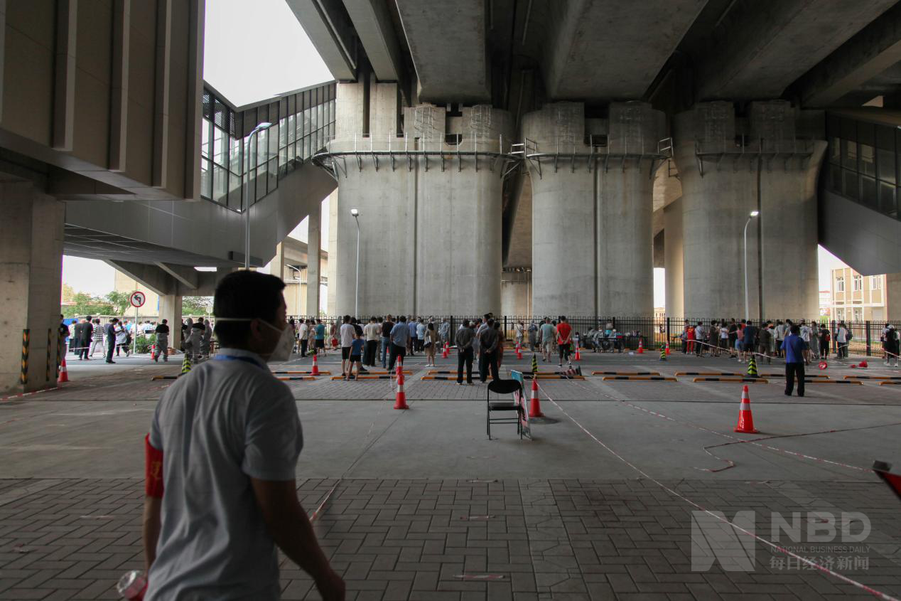 |图集 | 咽拭子样本10秒采集 北京大兴区部分社区免费核酸检测