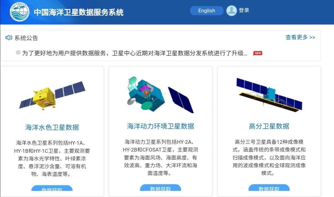 海洋卫星|服务提质增效！中国海洋卫星数据分发系统升级改版