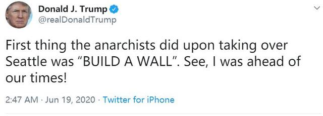 西雅图|西雅图发生枪击案致1死1伤，抗议者成立“西雅图自治区”，成百上千人聚集在一起听演讲、诗歌和音乐