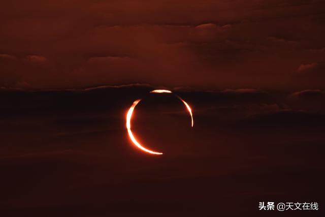天文|绝妙“火环”日食周末上演；观测方法如下