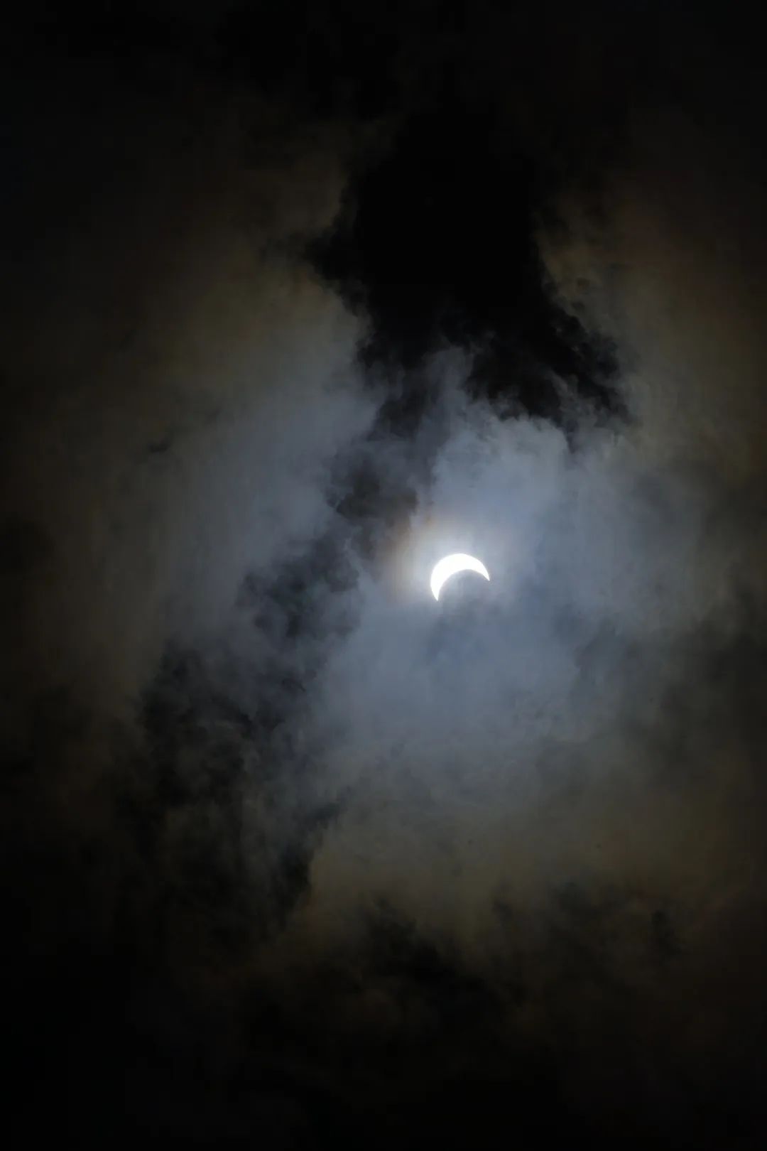 日食|高清大图！金边日食高光时刻