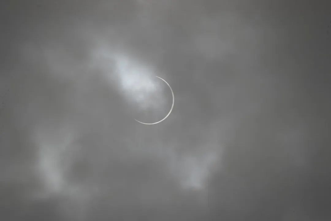 日食|高清大图！金边日食高光时刻
