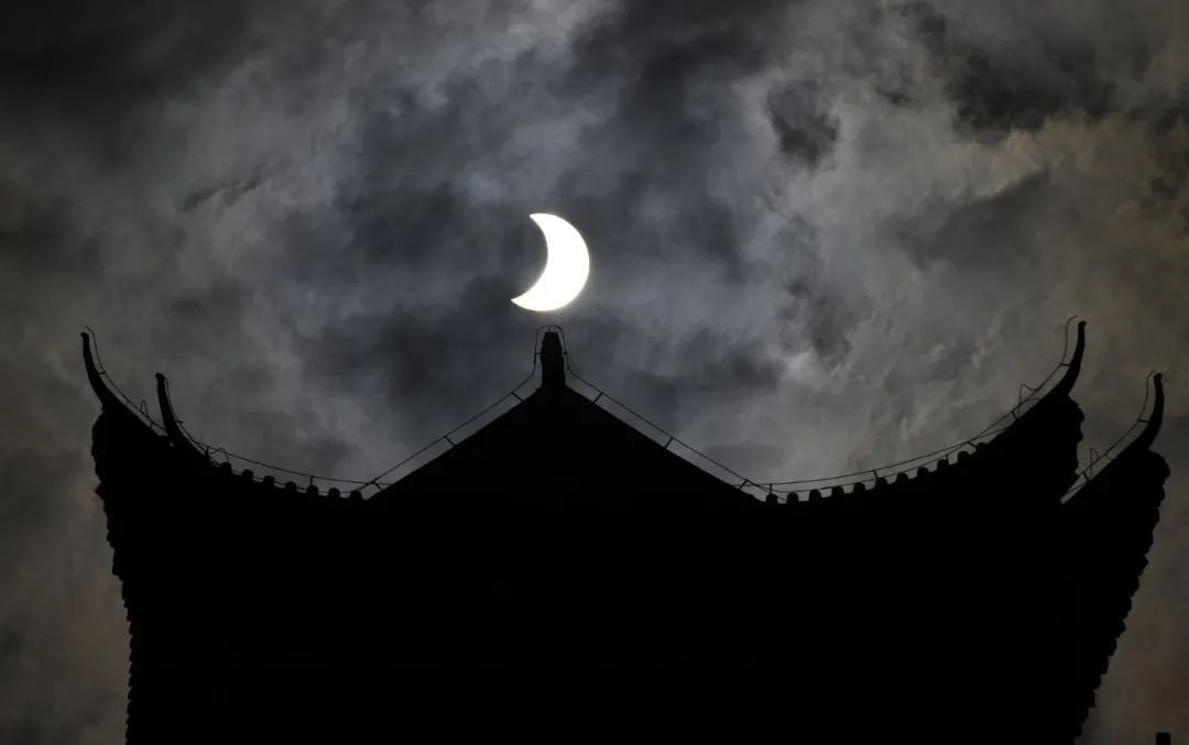 日食|高清大图！金边日食高光时刻