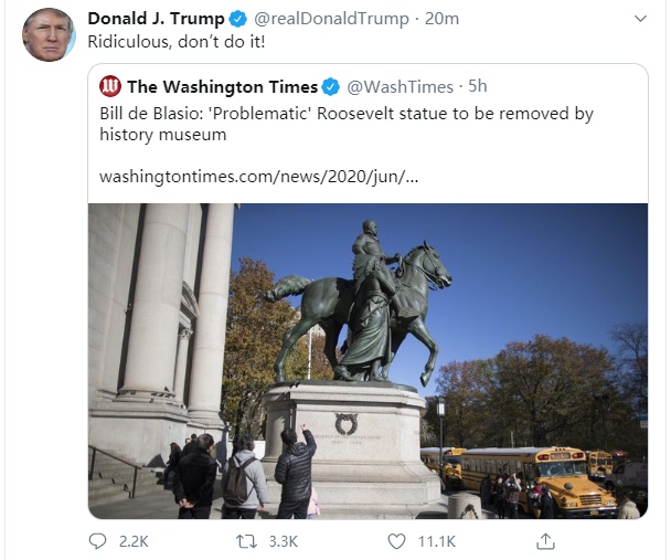 博物馆|特朗普：太荒谬了，别这么做！